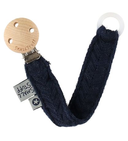 Smallstuff Schnullerkette - Gehäkelt - Navy