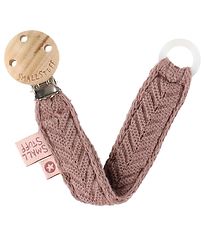 Clip à Tétine - Crochet Smallstuff - Dark Rose Clip à Tétine - Crochet Smallstuff - Dark Rose
