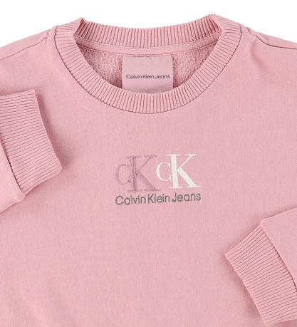 Calvin Klein Sweatshirt - Kurz geschnitten - HWK - Recycelt - Br