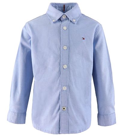 Tommy Hilfiger Kauluspaita - Jousta Oxford - Rauhallinen Blue
