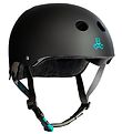 Triple Eight Helmet - Tony Hawk - Certified Sweatsaver - Black Triple Eight Helmet - Tony Hawk - Certified Sweatsaver - Black