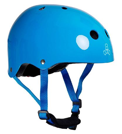Triple Eight Helmet - Lil 8 - Blue Glossy Triple Eight Helmet - Lil 8 - Blue Glossy