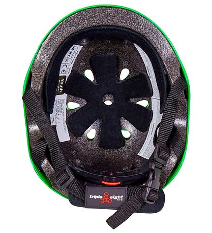 Triple Eight Helmet - Lil 8 - Green Glossy Triple Eight Helmet - Lil 8 - Green Glossy