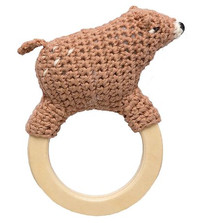 Sebra Rattle - Crochet - The Bear Woody