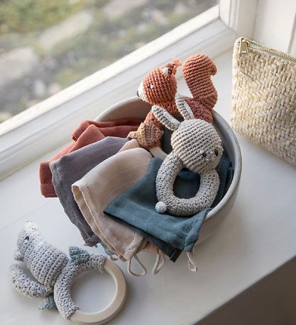 Sebra Rattle - Crochet - Wolf Moon Sebra Rattle - Crochet - Wolf Moon