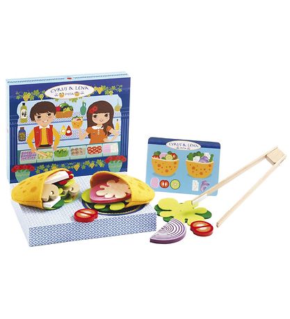 Djeco Pita Menu - Cyrus & Lena - Make Pitas With a Menu Djeco Pita Menu - Cyrus & Lena - Make Pitas With a Menu