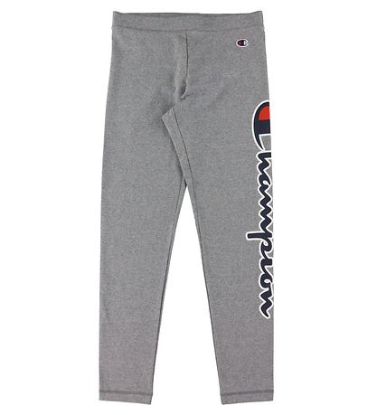 Champion Fashion Leggings - Gråmelerad m. Logo Champion Fashion Leggings - Gråmelerad m. Logo