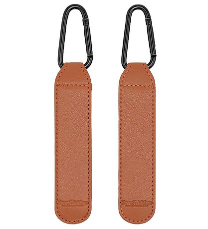 KongWalther Stroller hooks - 2 pcs - Brown