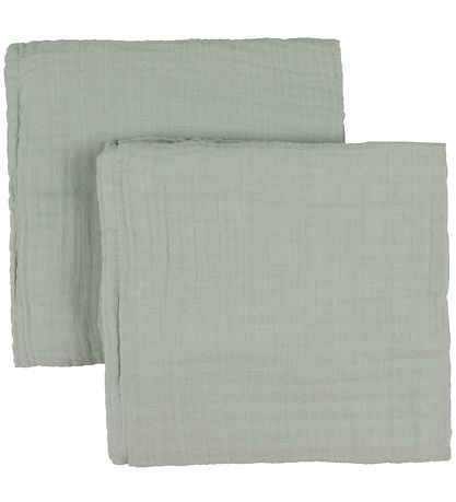 Carrés de mousseline BIBS - 2 Pack - 70x70 cm - Sage Carrés de mousseline BIBS - 2 Pack - 70x70 cm - Sage