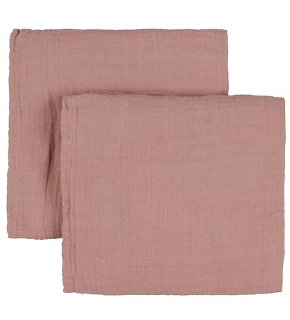 BIBS Muslin Cloths - 2-Pack - 70x70 cm - Blush BIBS Muslin Cloths - 2-Pack - 70x70 cm - Blush
