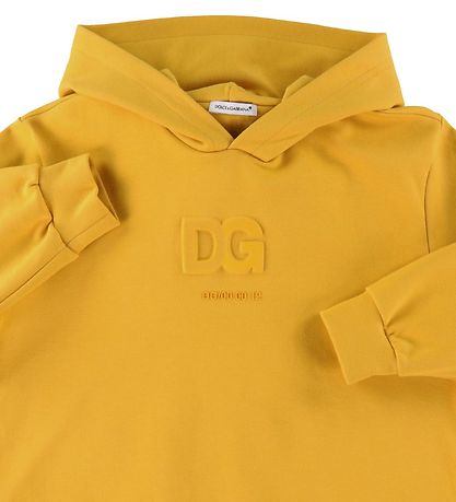 Dolce & Gabbana Hoodie - DG Skate - Yellow
