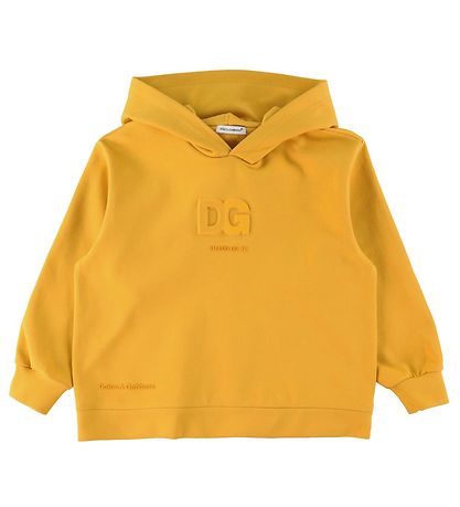 Dolce & Gabbana Hoodie - DG Skate - Yellow Dolce & Gabbana Hoodie - DG Skate - Yellow