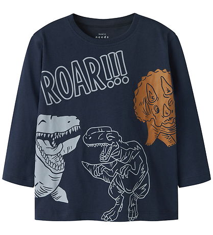 Name It Blouse - NmmVilasse - Navy Blazer/Roar