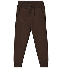 Fliink Trousers - Knitted - Favo - Coffee Bean