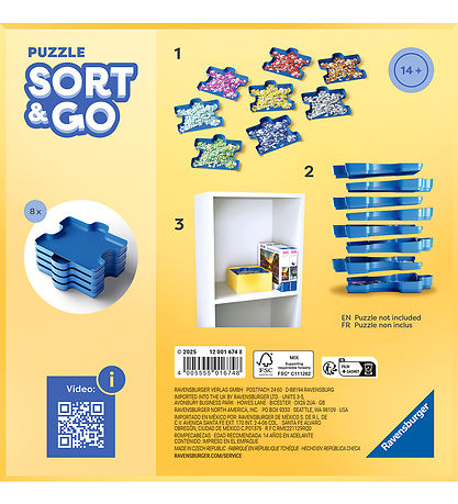 Ravensburger Sortierschalen - Puzzlespiel - 300-1000 Teile Ravensburger Sortierschalen - Puzzlespiel - 300-1000 Teile