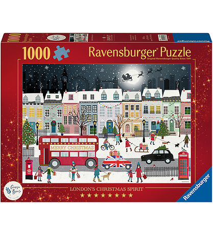 Ravensburger Jigsaw Puzzle - 1000 Bricks - London's Christmas Sp Ravensburger Jigsaw Puzzle - 1000 Bricks - London's Christmas Sp