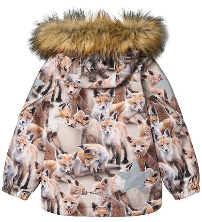 Molo Winter Coat - Hopla Fur - Playing Foxes