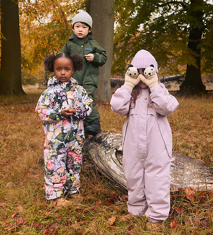 Molo Snowsuit - Pingo - Flower Art Molo Snowsuit - Pingo - Flower Art