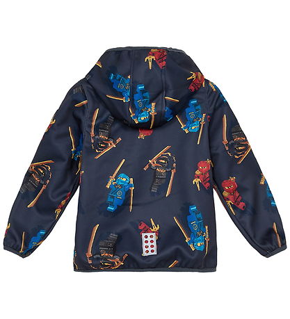 Veste softshell LEGO® Ninjago - LWSaku 602 - Gris Charbon av. Ni Veste softshell LEGO® Ninjago - LWSaku 602 - Gris Charbon av. Ni