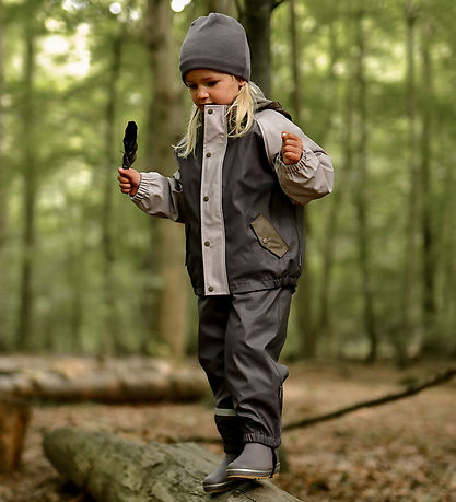 Vêtements de Pluie av. Polaire/Bretelles Mikk-Line - PU - 3i1 -  Vêtements de Pluie av. Polaire/Bretelles Mikk-Line - PU - 3i1 -