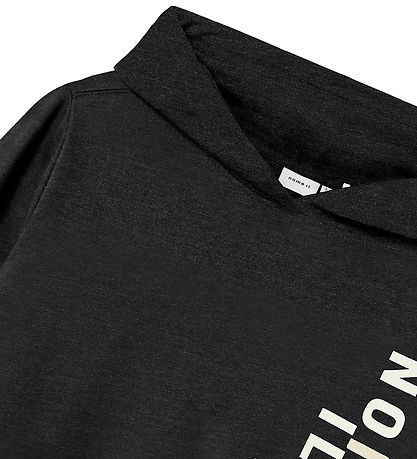 Name It Hoodie - NkmOlaf - Black