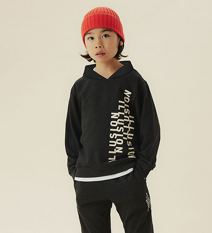 Name It Hoodie - NkmOlaf - Black