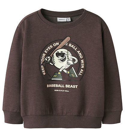 Sweat-shirt Name It - NmmOlaf - Shaved Chocolate Sweat-shirt Name It - NmmOlaf - Shaved Chocolate