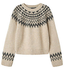 LMTD Blouse - Knitted - NlfNeenla - Oatmeal LMTD Blouse - Knitted - NlfNeenla - Oatmeal