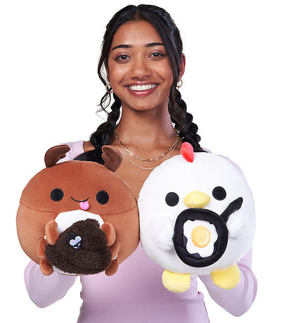 Snackles Soft Toy - 20 cm - The chicken Rufus w. Fried Eggs Snackles Soft Toy - 20 cm - The chicken Rufus w. Fried Eggs