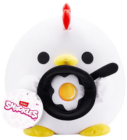 Snackles Soft Toy - 20 cm - The chicken Rufus w. Fried Eggs Snackles Soft Toy - 20 cm - The chicken Rufus w. Fried Eggs