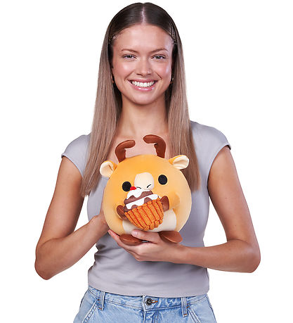 Snackles Soft Toy - 20 cm - The Moose Jaime w. Chocolate mousse