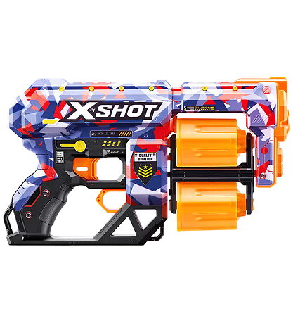 Pistolet à mousse X-Shot - Skins - Malice