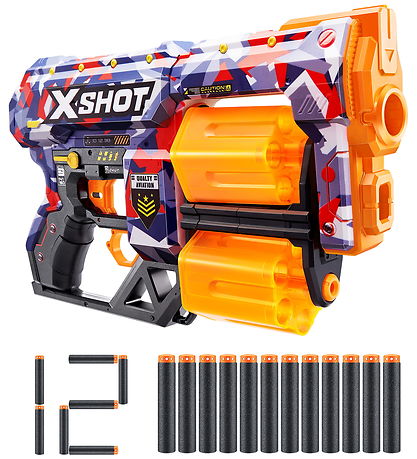 Pistolet à mousse X-Shot - Skins - Malice