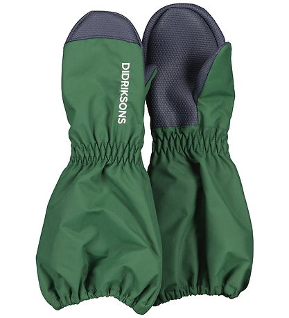 Didriksons Mittens w. Fleece - Shell - Pine Green Didriksons Mittens w. Fleece - Shell - Pine Green