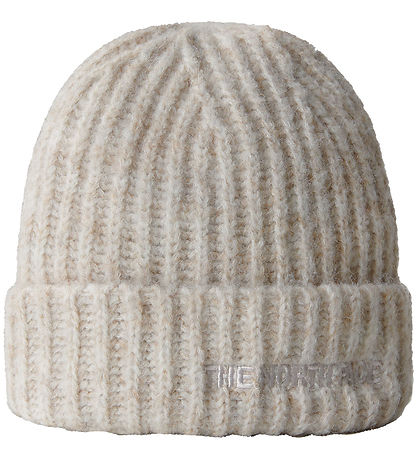 Bonnet The North Face - Tricoté/Rib - Cabine Fohair - White Dune Bonnet The North Face - Tricoté/Rib - Cabine Fohair - White Dune