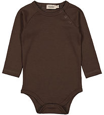 MarMar Romper l/s - Viscose/Polyester - Basislaag - Deep Choco MarMar Romper l/s - Viscose/Polyester - Basislaag - Deep Choco