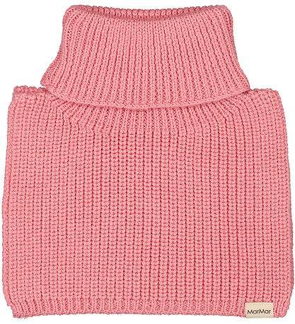 MarMar Neck Warmer - Wool/Cotton - Rib - Knitted - Arni - Raspbe