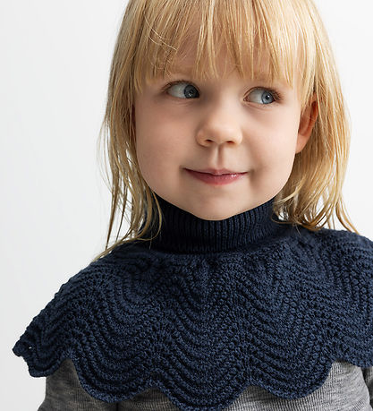 MarMar Neck Warmer - Wool/Cotton - Knitted - Alani - Ink