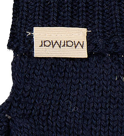 MarMar Mittens - Wool/Cotton - Knitted - Alvilda - Ink