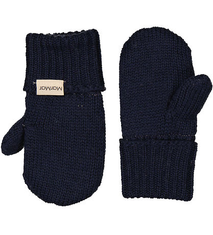 MarMar Mittens - Wool/Cotton - Knitted - Alvilda - Ink