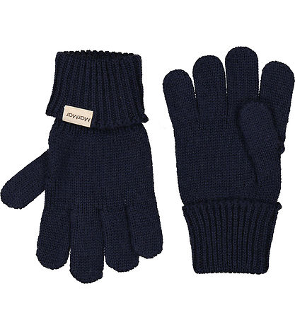 MarMar Gloves - Wool/Cotton - Knitted - Aske - Ink MarMar Gloves - Wool/Cotton - Knitted - Aske - Ink