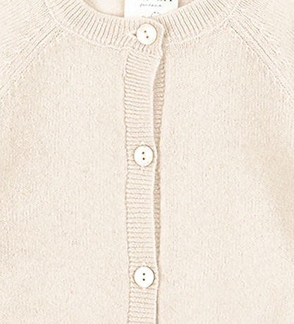 Gilet Fanga Fontana - Laine - Tricoté - Savoure - Antique White