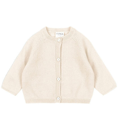 Gilet Fanga Fontana - Laine - Tricoté - Savoure - Antique White
