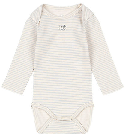 Fanga Fontana Bodysuit l/s - Fio - Tea Stripe/Gray Dawn