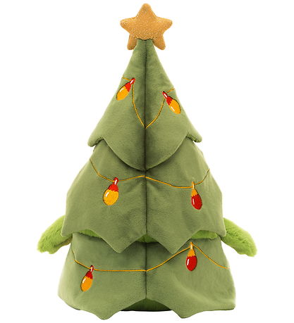 Jellycat Soft Toy - 29x18 cm - Christmas Tree Ricky Rain Frog