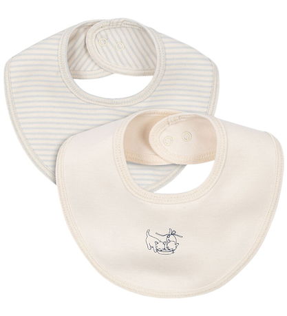 Fanga Fontana Drool bib - 2-Pack - Fio - Blue Mix Fanga Fontana Drool bib - 2-Pack - Fio - Blue Mix