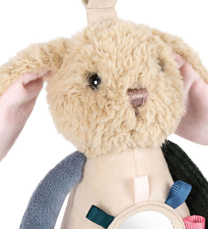 Fanga Fontana Clip Toy - Furry rabbit - Sea Mist