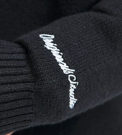 Blouse Jack & Jones - Tricoté - Demi-zip - JorNorrebro - Black Blouse Jack & Jones - Tricoté - Demi-zip - JorNorrebro - Black