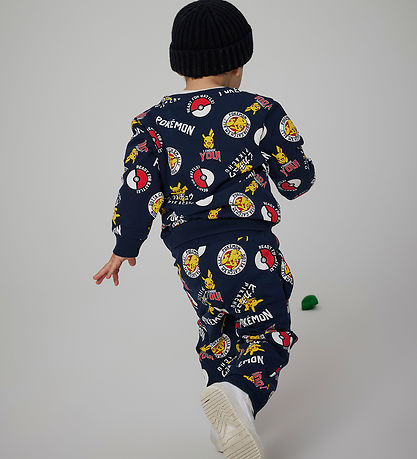 Name It Sweatshirt - NmmSilo - Pokémon - Navy Blazer Name It Sweatshirt - NmmSilo - Pokémon - Navy Blazer