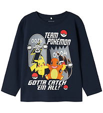 Name It Blouse - NmmStern - Pokémon - Navy Blazer Name It Blouse - NmmStern - Pokémon - Navy Blazer